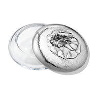Georg Jensen BLOSSOM Sterling Silver Bonbonniere Dish Box Hammered Large - New