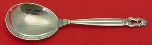 Acorn by Georg Jensen Sterling Silver Serving Spoon Small 8"