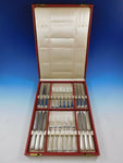 Milano by Buccellati Sterling Silver Flatware Set Fruit Knife and Fork 24 pieces