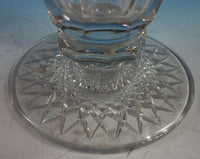 Wilcox Co. Cut Glass Punch Bowl with Sterling Silver Grapes (#2159)