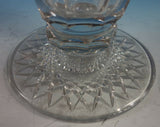 Wilcox Co. Cut Glass Punch Bowl with Sterling Silver Grapes (#2159)