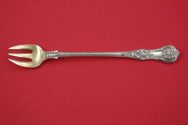 English King by Tiffany and Co Sterling Silver Cocktail Fork round old GW 5 7/8"