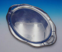 Dominick and Haff Sterling Silver Tea Tray Oval with Handles #660/78 (#3680)