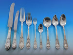 Fontaine by International Sterling Silver Flatware Set 8 Service 78 Pcs Mono R