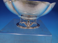 Randahl Sterling Silver Olive Dish Hand wrought #R1801 Pierced base (#7324)