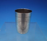 Polish Sterling Silver Kiddush Cup with Engraved Crest 2" x 1 3/8" (#6850-2)