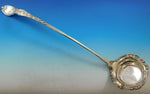 Chrysanthemum by Tiffany Sterling Silver Punch Ladle w/Button and Decorated Bowl