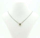 14k White Gold 3/4 Carat Genuine Natural Diamond Slide Necklace Pendant (#J773)