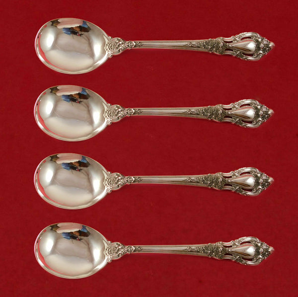 Eloquence by Lunt Sterling Silver Gumbo Spoon 4-piece Set Custom Made 8"