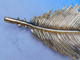 New Leaves Sago Palm by Michael Aram Gold  Goldtone Bread Plate - New