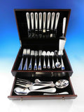 Palatina by Wallace Italian Sterling Silver Flatware Set 46 Pieces Dinner New