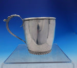 Hobbs Coin Silver Child's Cup 4 1/2" Tall x 3 1/2" c.1816-1865 Engraved (#3969)