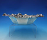 Whiting Sterling Silver Bowl with Water Lily Pad Design #5874 8 3/4" Dia (#4948)