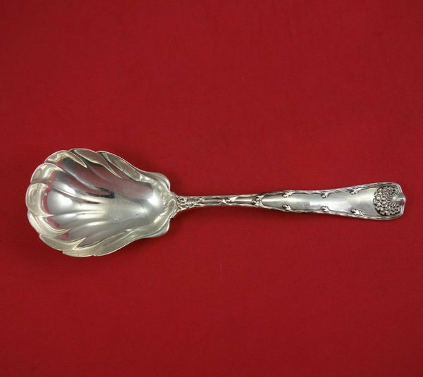 Wave Edge by Tiffany and Co Sterling Silver Berry Spoon Shell Bowl 9" Serving