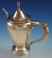 Frank Whiting Sterling Silver Coffee Pot Colonial Style #704 10" x 10" (#2659)