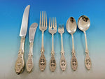 Valenciennes by Manchester Sterling Silver Flatware Set for 12 Service 84 pieces