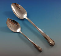 Georgian Colonial by Wallace Sterling Silver Dinner Flatware Set Service 62 Pcs