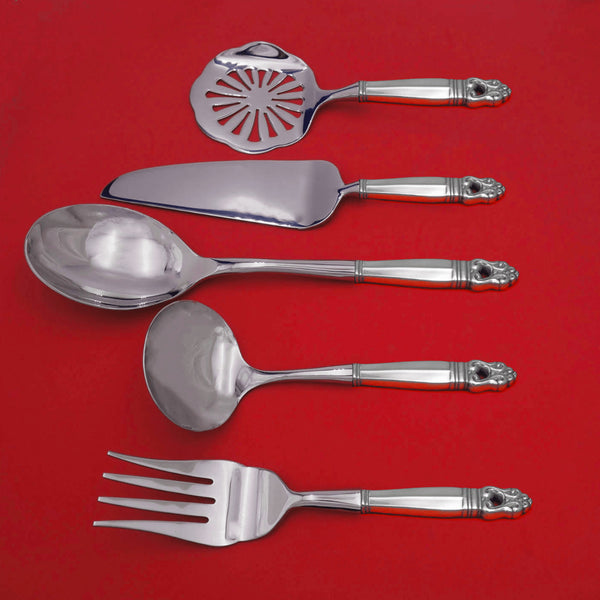Royal Danish by International Sterling Silver Thanksgiving Set 5pc HH WS Custom