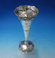 The Merrill Shops Sterling Silver Vase with Repoussed Flowers #576D (#5400)