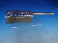 Tiffany Sterling Silver Hair Brush #25251 Alligator Leather Pattern (#6578)