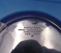 Tiffany and Co Sterling Silver Candy Dish Round with Worn City Scape 4" (#6882)