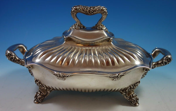 Hyperion by Whiting Sterling Silver Vegetable Dish Footed #2038 (#1697) Heavy!