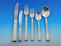 Champagne by O. Mogensen Danish Sterling Silver Flatware Set for 12 Modern 74pc