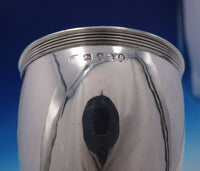 English Georgian Sterling Silver Wine Funnel Pierced Liner London c.1802 (#4941)