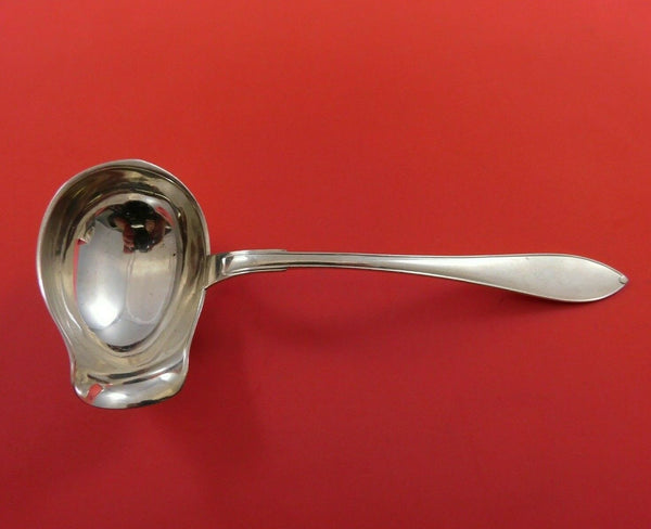 Swedish .830 Silver Gravy Ladle with Spout and Date Mark 1929 8" Serving Vintage