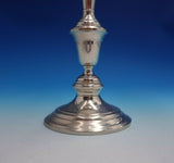 Hampton by Alvin Sterling Silver Candelabra Pair 3-Light #S257 Weighted (#4769)