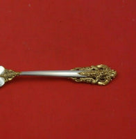 Grande Baroque Gold Accents by Wallace Sterling Silver Jelly Server 6 3/4"