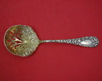 Chrysanthemum by Durgin Sterling Silver Sugar Sifter Gold Washed 5 3/4" Antique