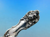 Lion By Frank Smith Wallace Sterling Silver Lettuce Fork Old 8 1/2" Server