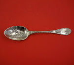 Dauphin by Durgin-Gorham Sterling Silver Berry Spoon with Embossed Fruit 8 1/4"