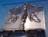 Dutch .833 Silver Doll House Buffet with Cupids 3 1/4" x 2" c. 1910 (#7497)