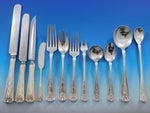 Winthrop by Tiffany Sterling Silver Flatware Set Service 81 pcs Dinner in chest