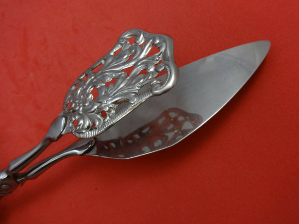 La Reine by Wallace Sterling Silver Pastry Tongs 9 7/8" HHWS  Custom Made