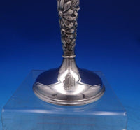 Rose by Stieff Sterling Silver Candlestick Pair #159 10" x 3 1/2" (#6971)