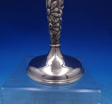 Rose by Stieff Sterling Silver Candlestick Pair #159 10" x 3 1/2" (#6971)