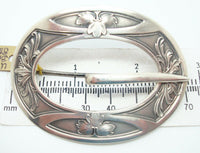 Unger Brothers Sterling Buckle Pin (#J2614)