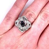 14k Gold 1.38 Carat Genuine Natural Alexandrite Ring with GI Report (#J5192)