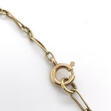 Art Deco Yellow Gold 14k Carved Genuine Natural Coral Necklace (#J5457)