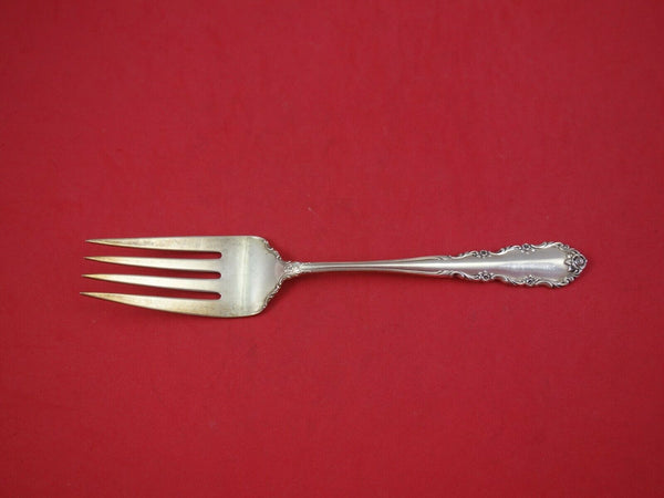 Shenandoah By Wallace Sterling Silver Cold Meat Fork 8" Serving