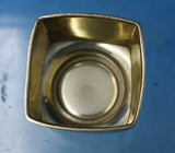 Japanese by Gorham Sterling Silver Master Salt Dish Moth Aesthetic (#6243)