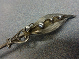 Lily of the Valley Circa 1865 Gorham Sterling Silver Coffee Spoon GW Art Silver