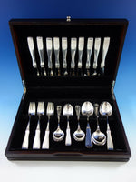Swedish by Guldsmeds Sterling Silver Flatware Service for 10 Set 40 pcs Modern