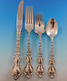 Du Barry by International Sterling Silver Flatware Set for 8 Service 32 pcs