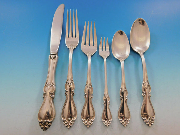 Queen Elizabeth I by Towle Sterling Silver Flatware Set for 8 Service 61 Pieces