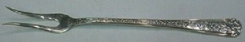 Old Brocade By Towle Sterling Silver Butter Pick 2-tine 5 7/8"