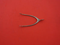 English Estate Sterling Silver Sugar Tong London 1905 by HSB 3 1/4"